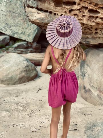 Wax Flower Kids Capri Hat