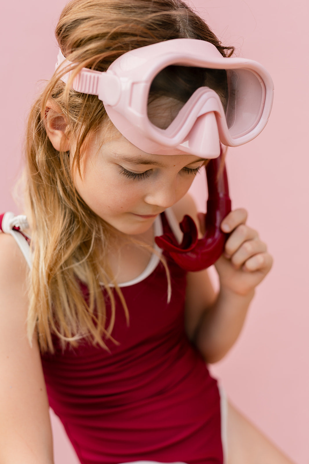 French Rose & Ruby Betty Snorkeling Set
