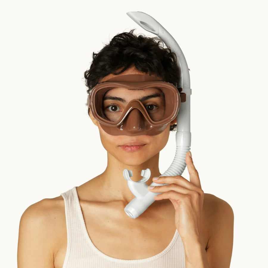 Chocolate & Cream Ariel Snorkeling Set (Adult)