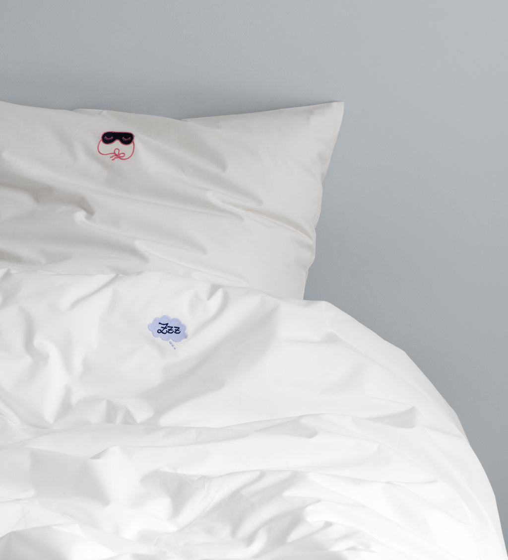 Deep Sleep White Bed Linen