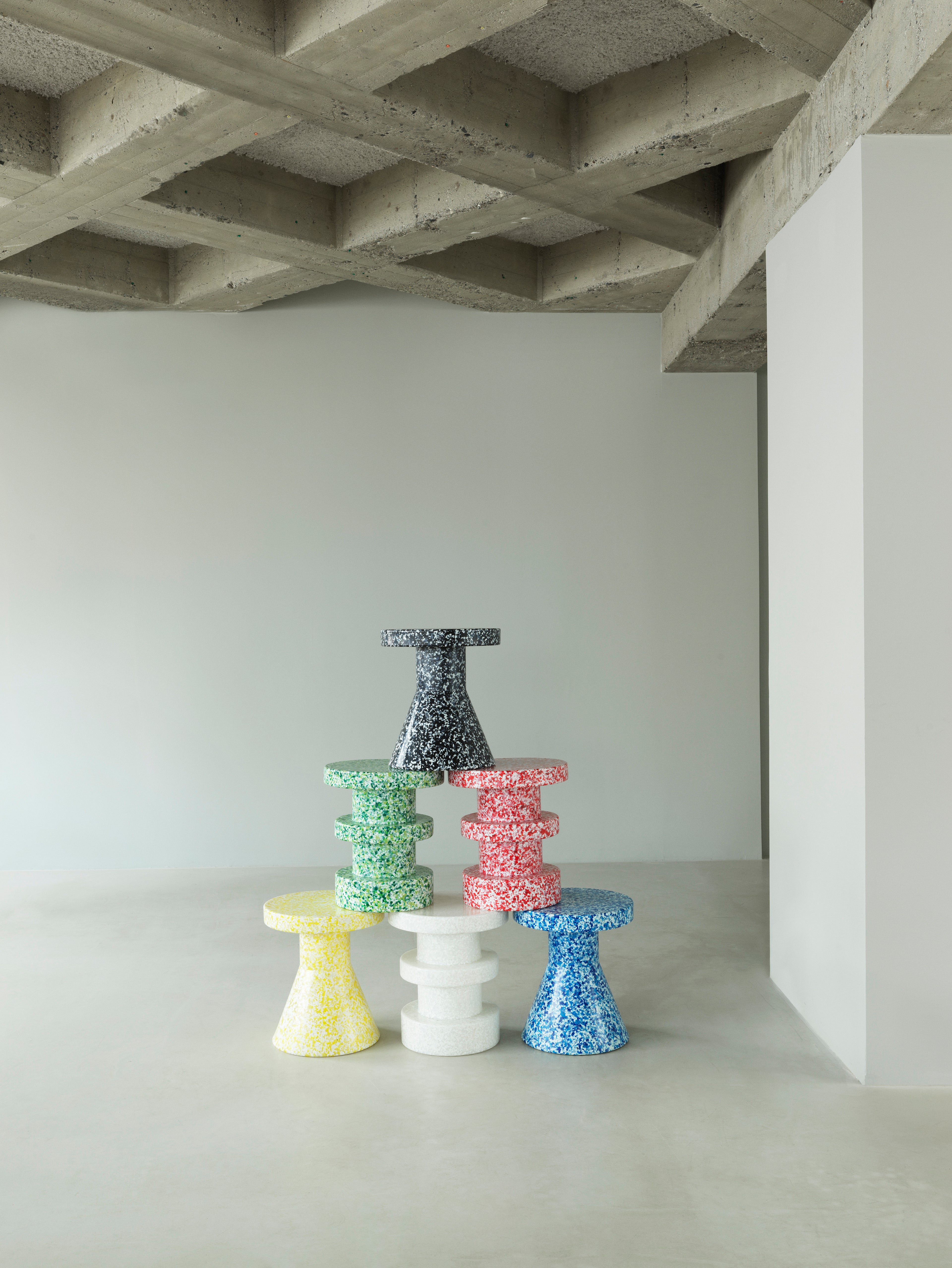 Bit Stool Stack Red