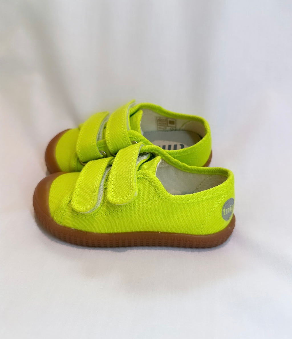 Neon Canvas Latex Sole Kids Shoes