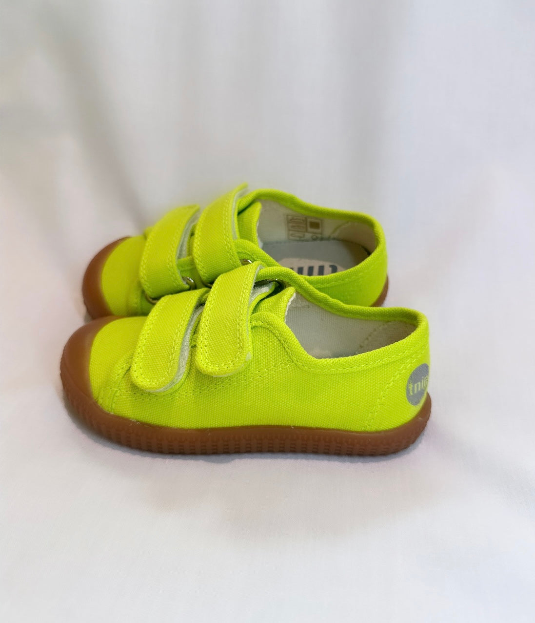 Neon Canvas Latex Sole Kids Shoes