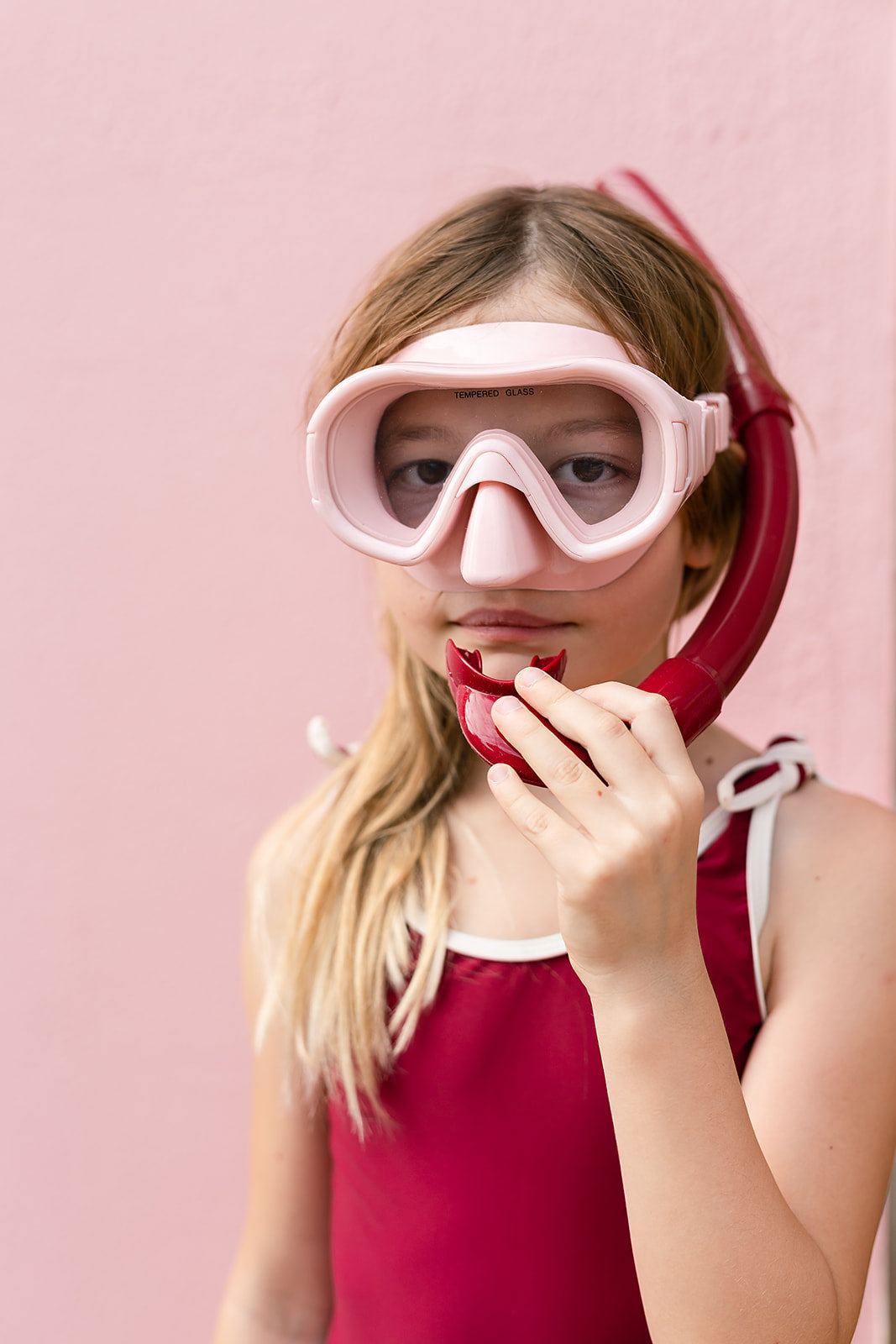 French Rose & Ruby Betty Snorkeling Set