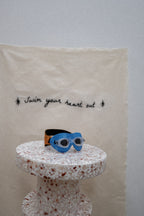 Happy Blue Goggles