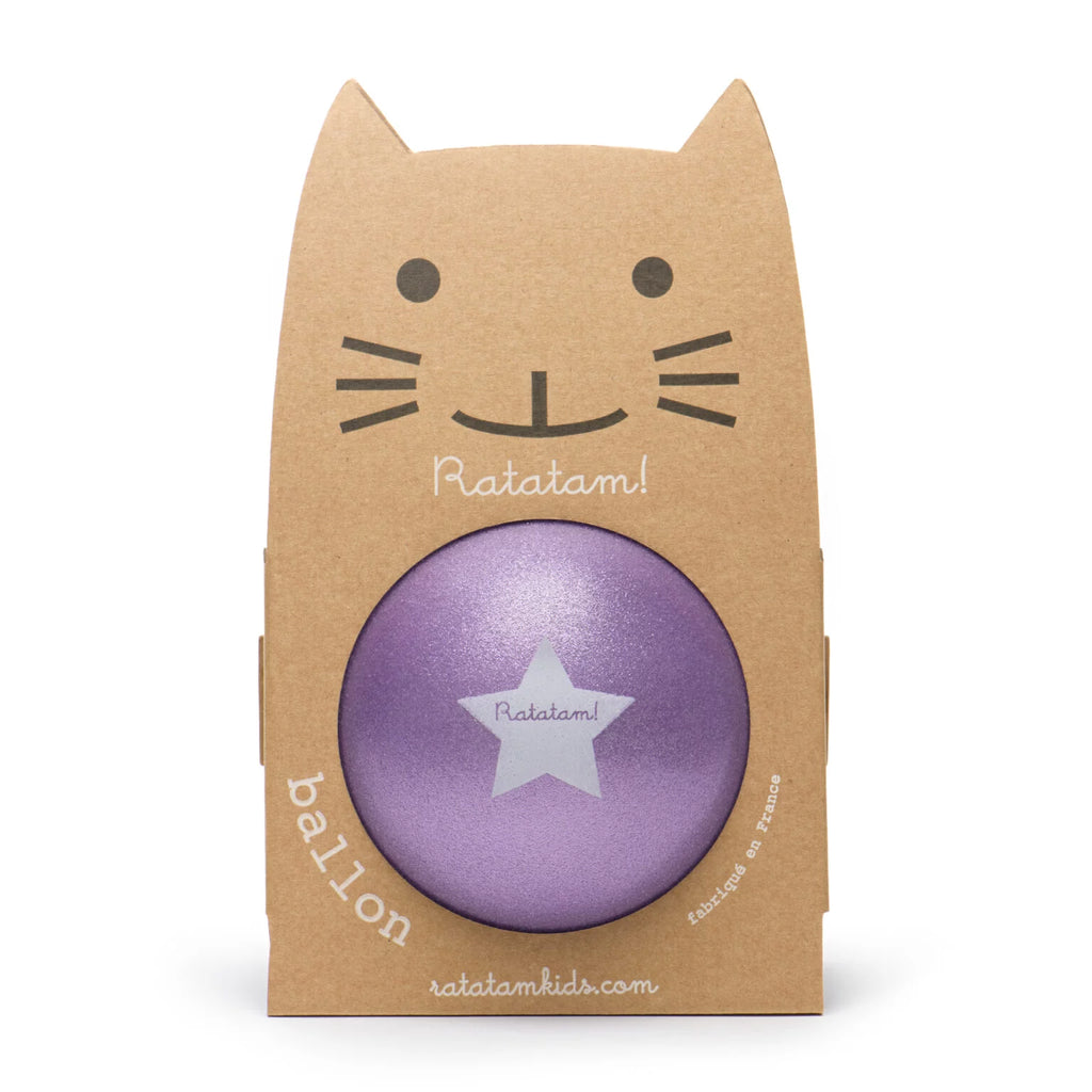 Purple Glitter Ball