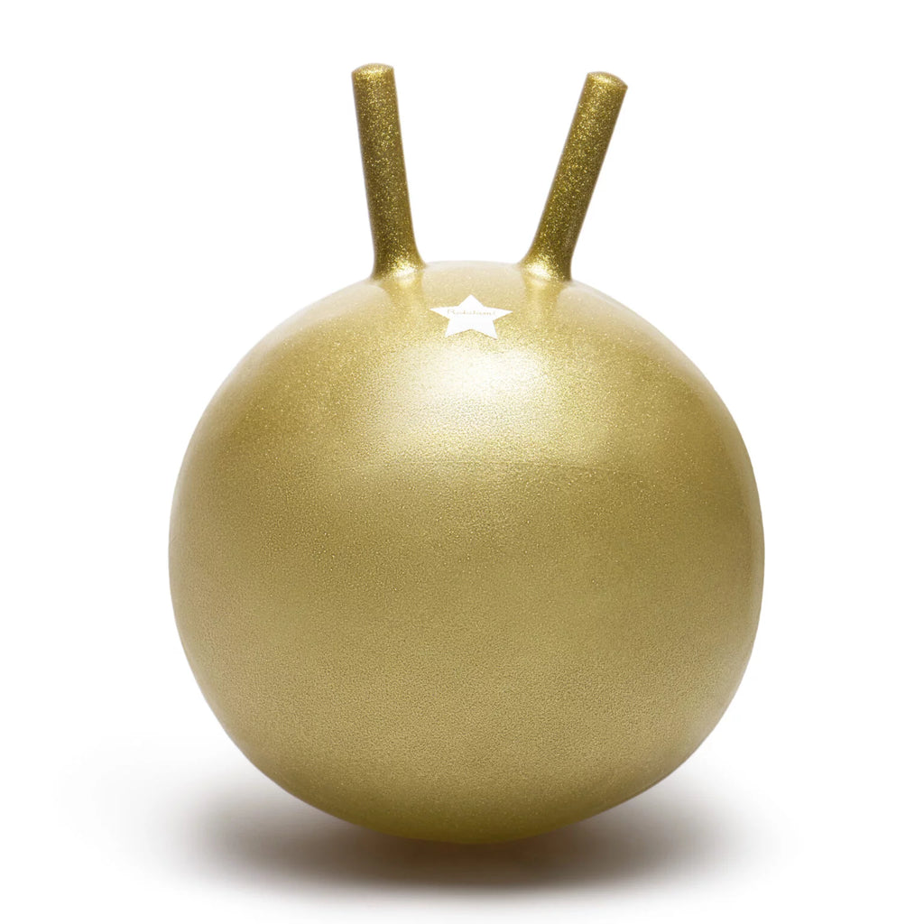 Gold Glitter Jumping Ball