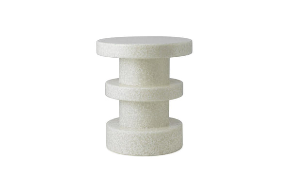 Bit Stool Stack White on White