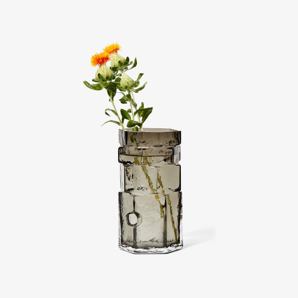 Hex Glass Vase