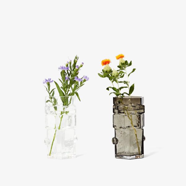 Hex Glass Vase