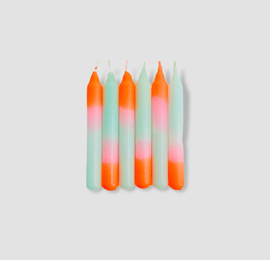 Sorbet Babies Dip Dye Konfetti Candles