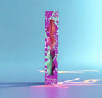 Purple Dip Dye Curly Candles