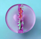 Purple Dip Dye Curly Candles