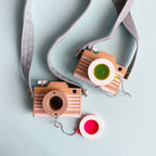 Yellow Lens Kaleidoscope Camera