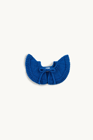 GOMMU Solid Collar Blue