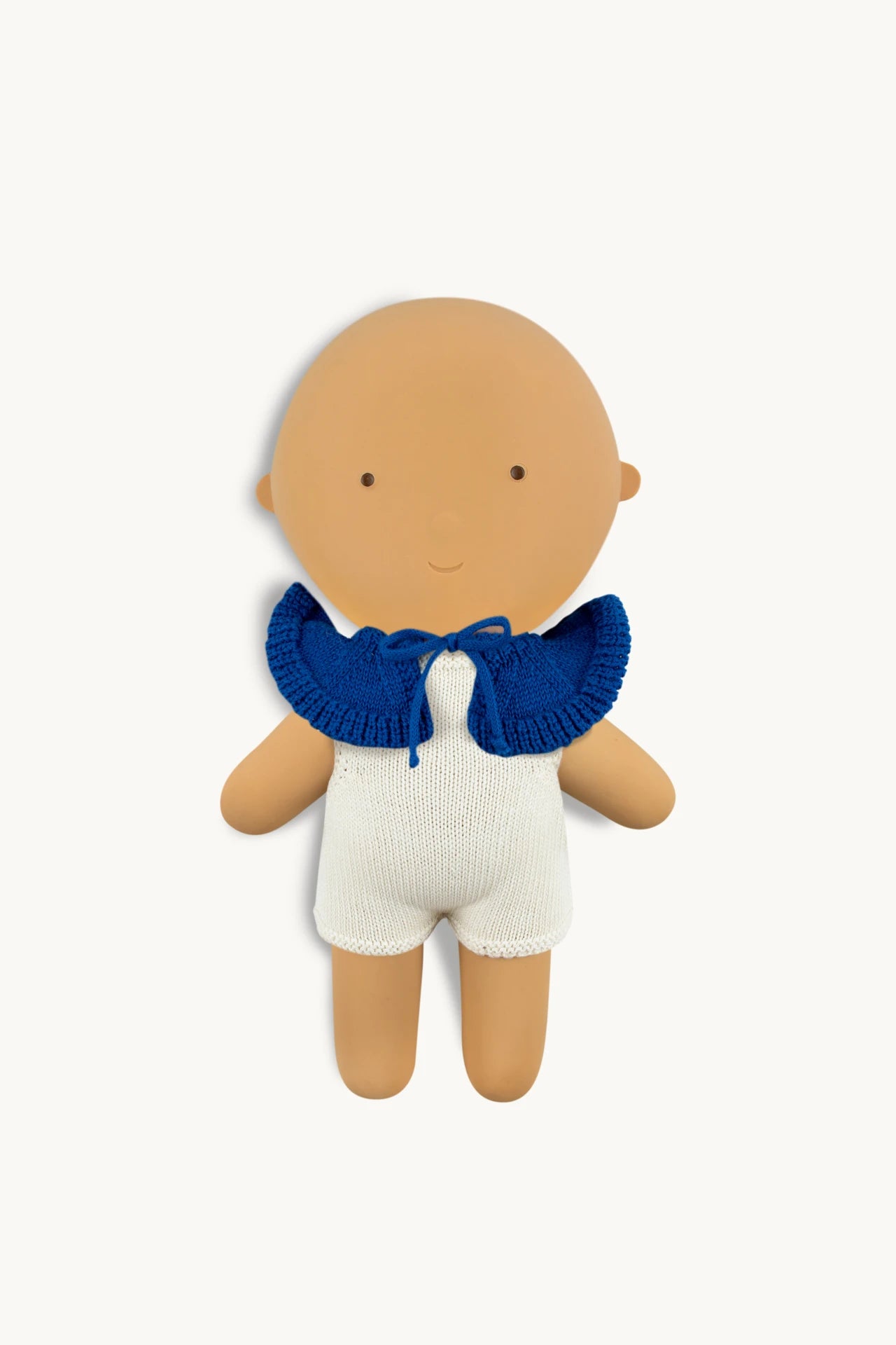 GOMMU Solid Collar Blue