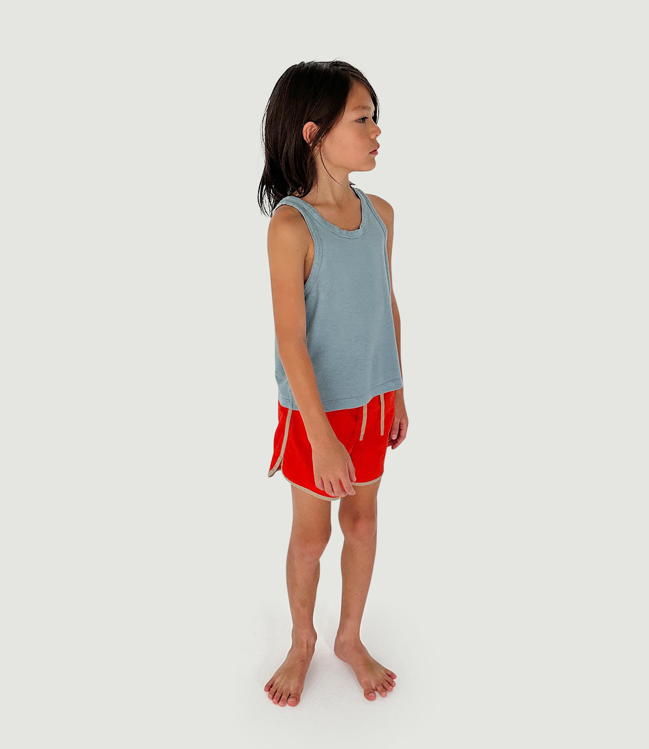 The Quick Dry Swim Short - Tomato