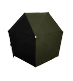 Khaki|Black Two Tone Compact Umbrella