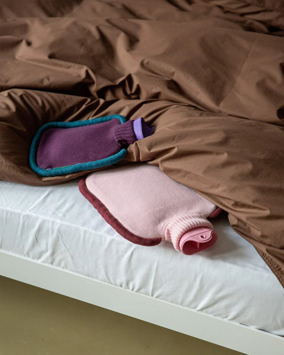 Mini Bumper Hot Water Bottle Eggplant