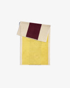 Bath towel Yellow Bordeaux