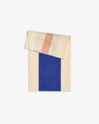 Bath towel Royal Blue Peach
