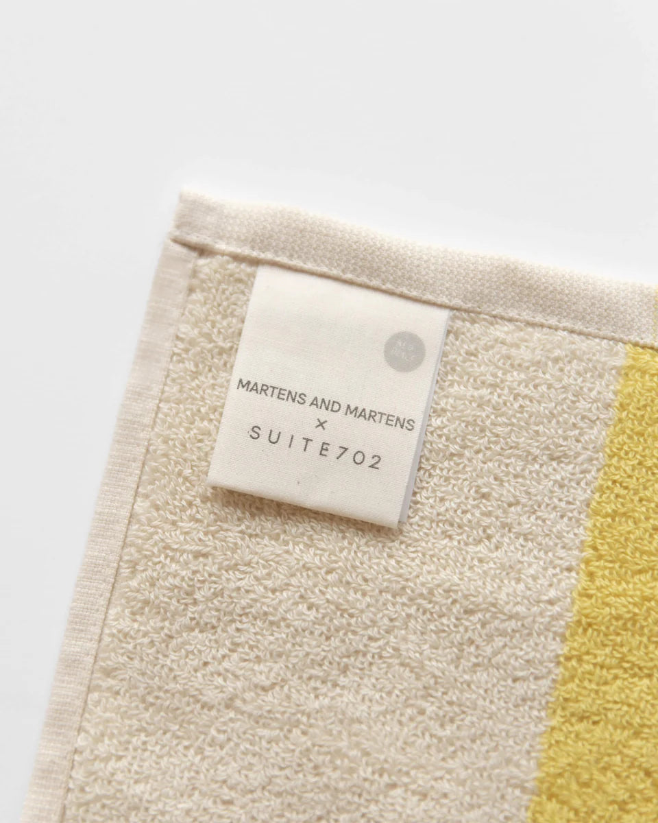 Beach towel Sky Blue Yellow