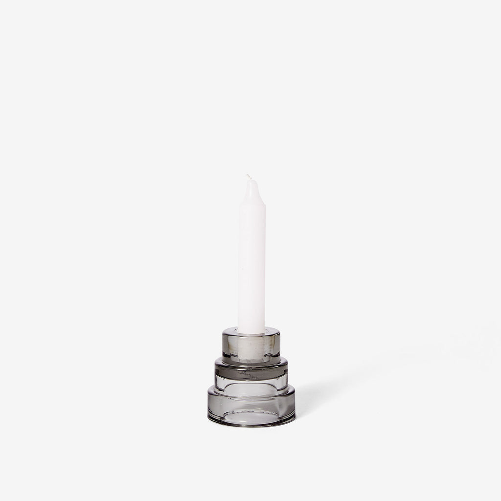 Terrace Glass Candle Holder