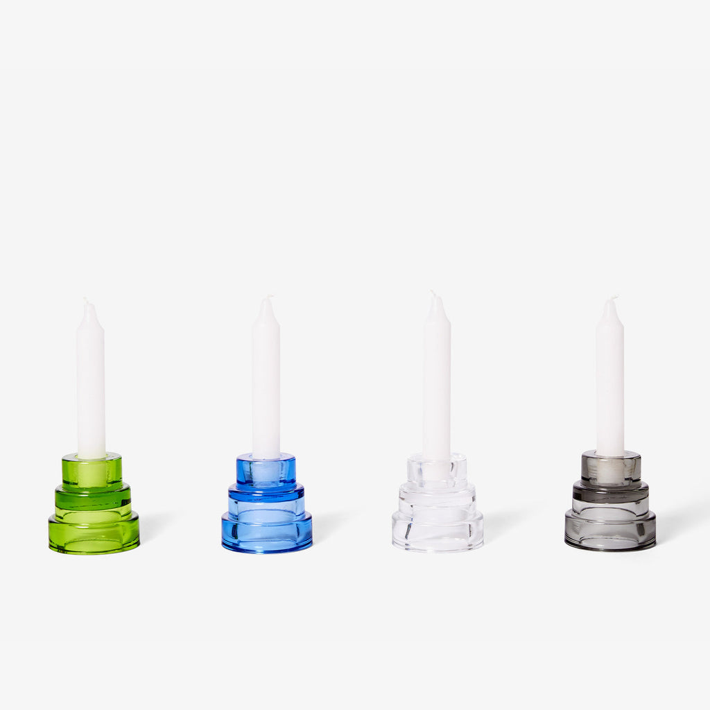 Terrace Glass Candle Holder