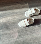 Ecru Canvas Recycled Sole Kids Shoes