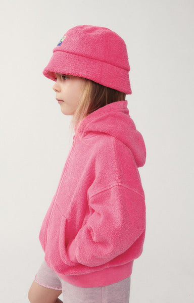 Kids Pink Acid Bucket Hat