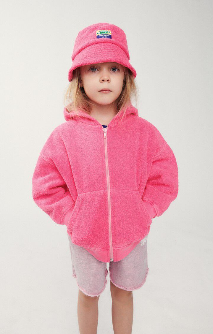Kids Pink Acid Bucket Hat