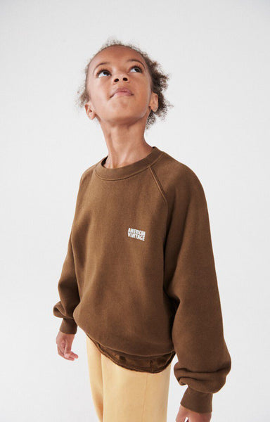 Brown Kids Sweatshirt