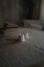 Big White Porcelain Candle Holder