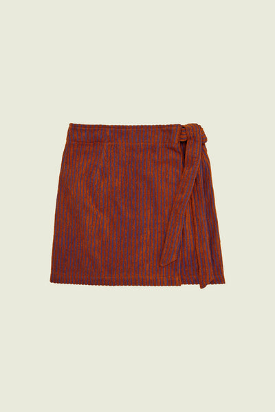 Deep Cut Cove Wrap Skirt