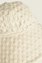 Ecru Waffle Hat