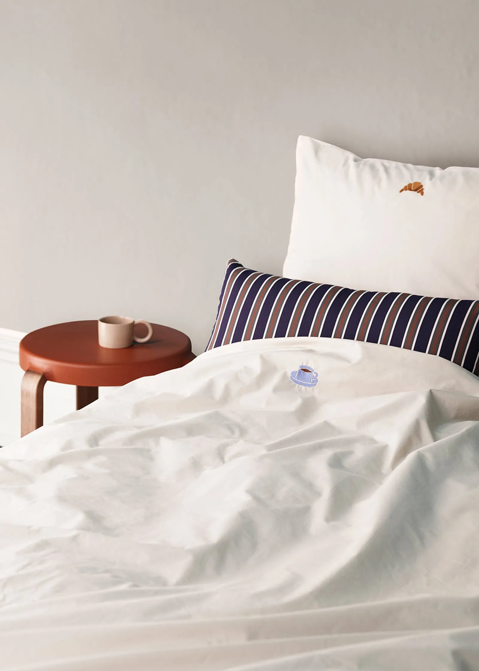 Lazy Morning Grey Bed Linen
