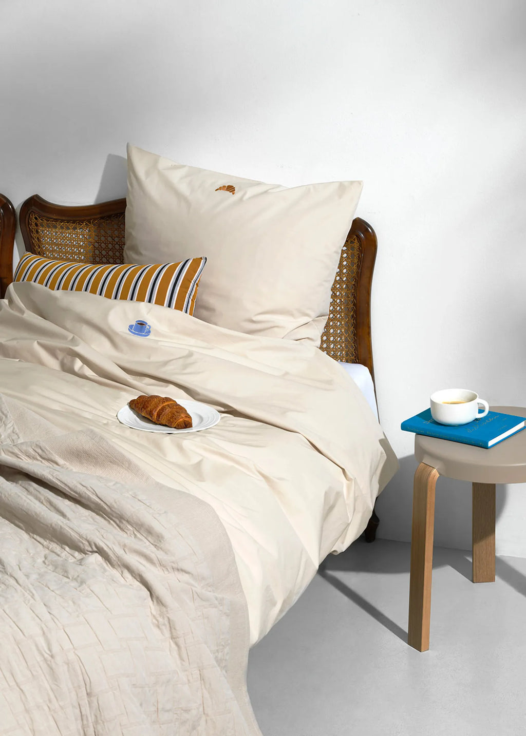 Lazy Morning Grey Bed Linen