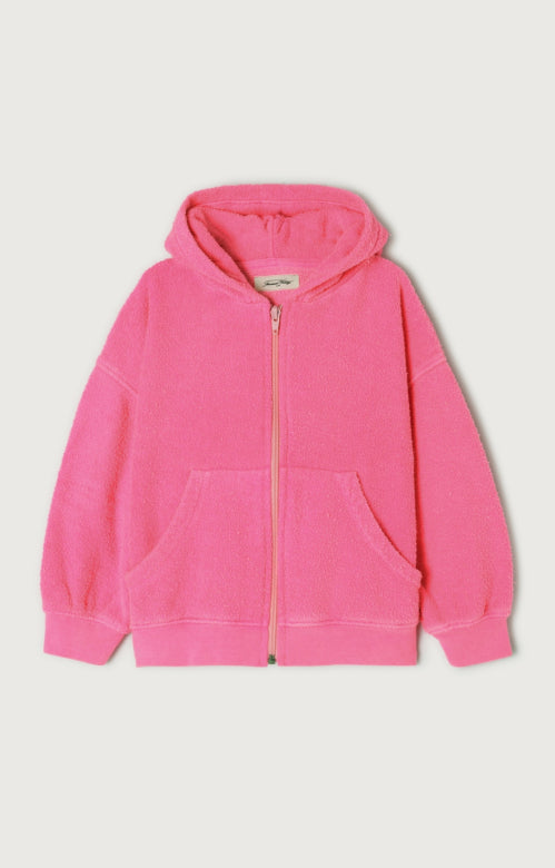 Kids Hoodie Pink Acid