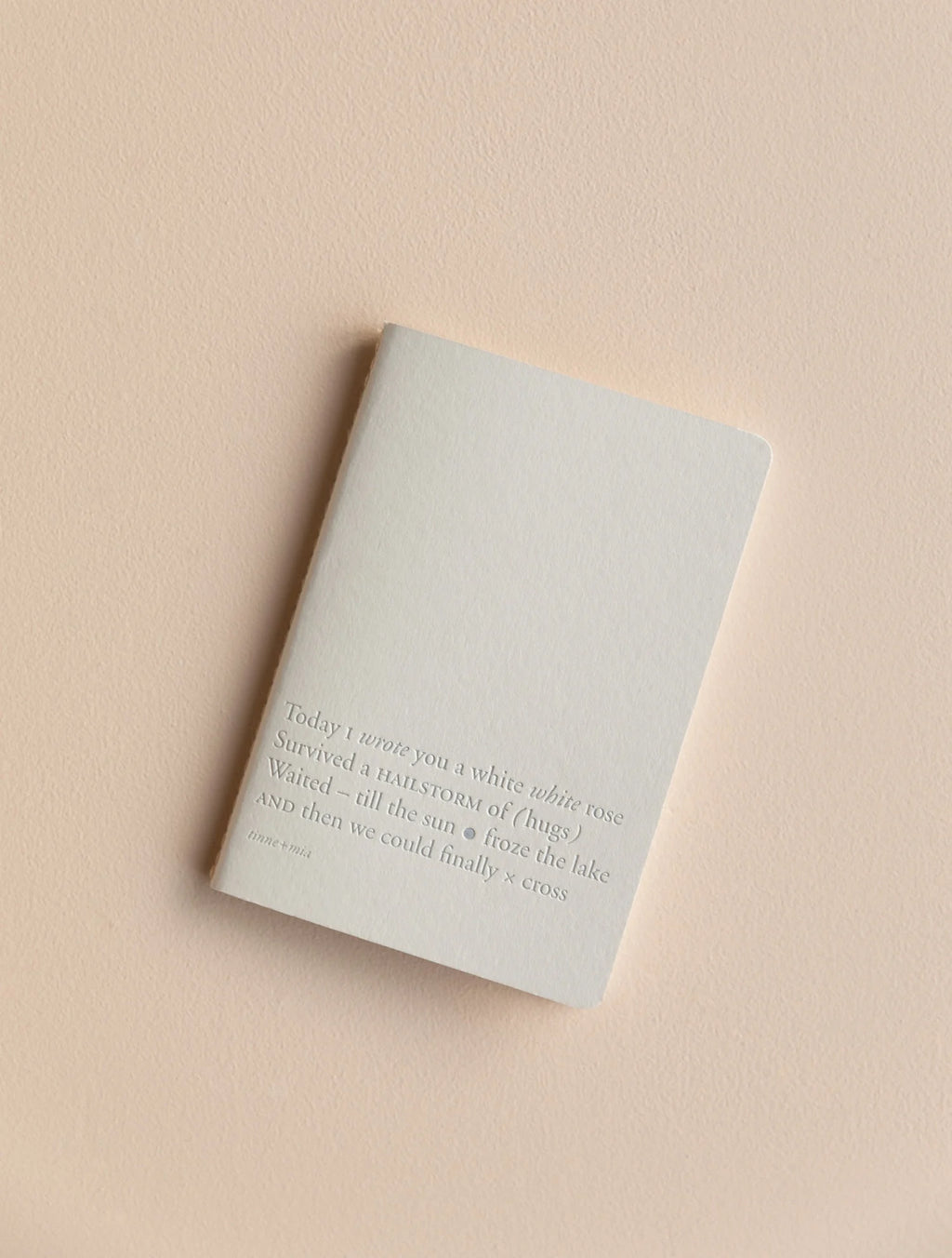 Cloud Dancer Note Booklet