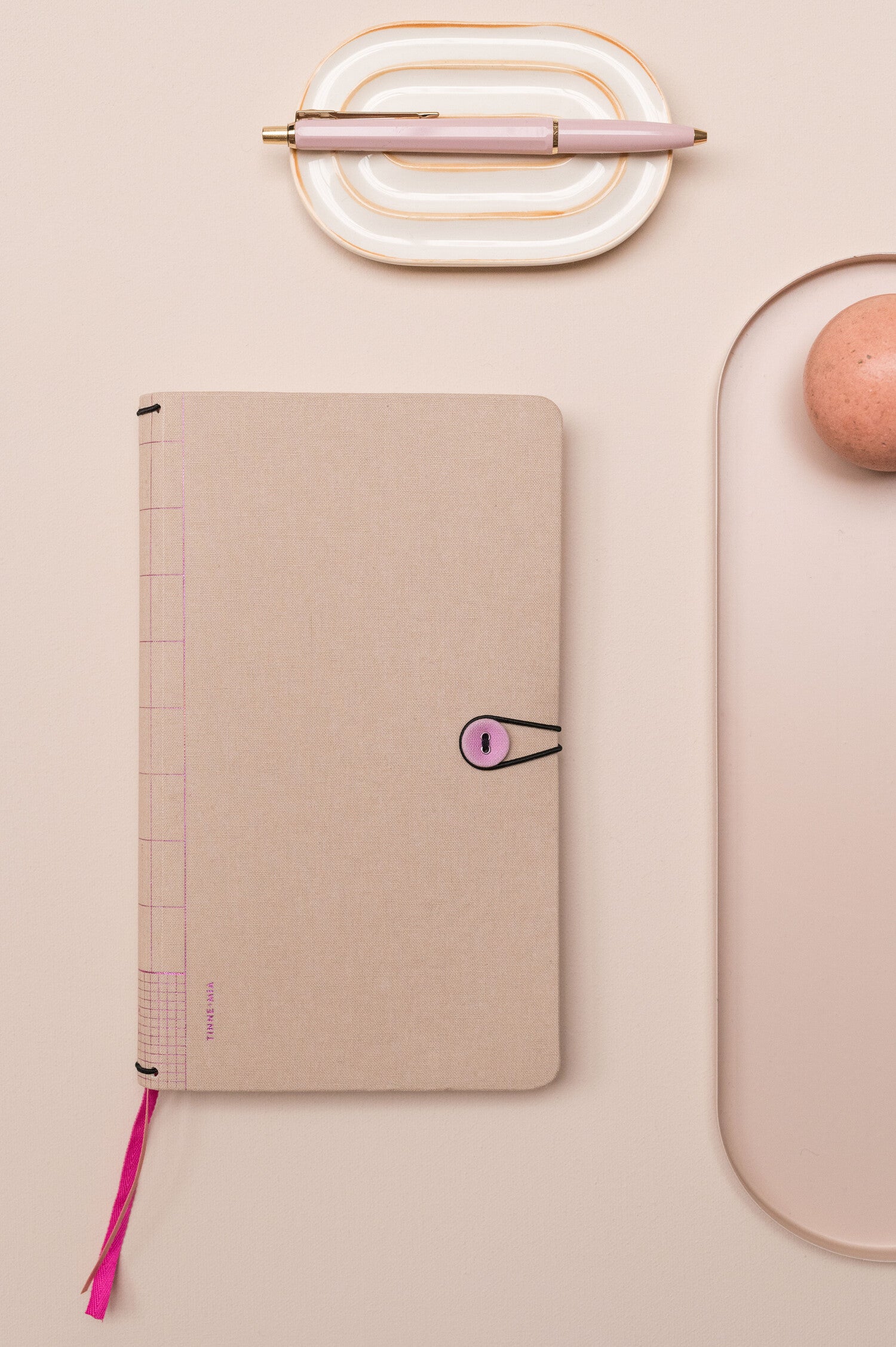 Notebook Button Pebbles