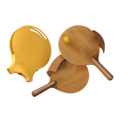 Wooden Beach Bat