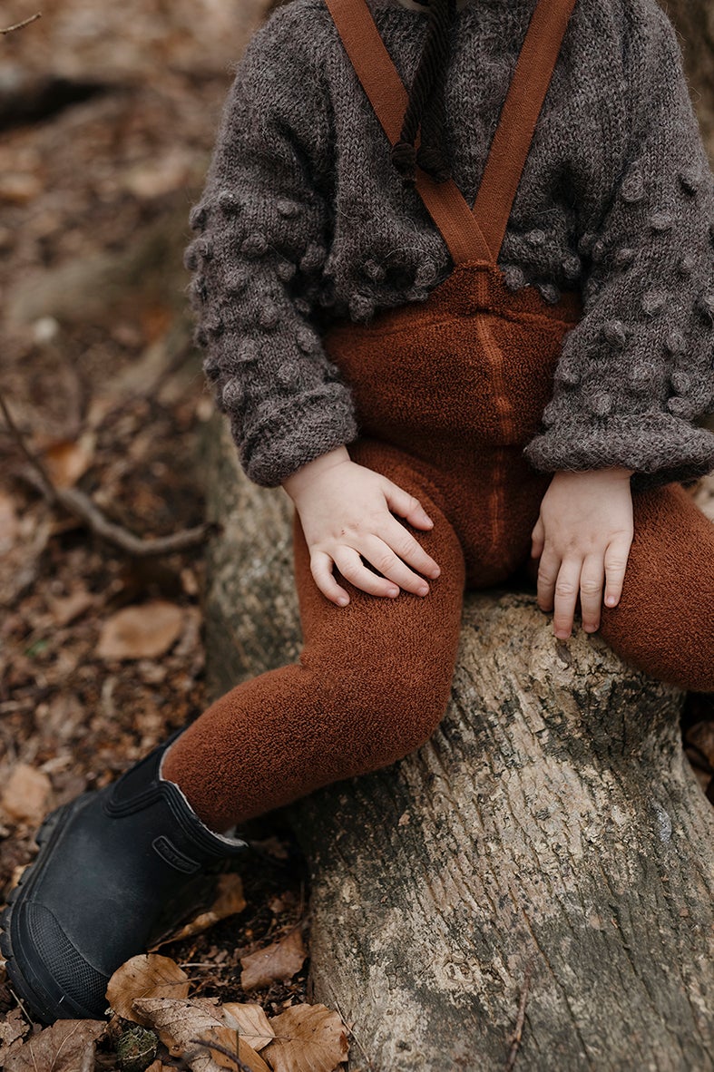 Teddy Warmy Cinnamon Footed Tights