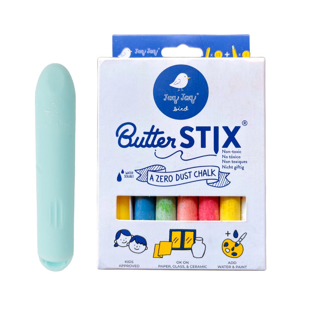 Butterstix 12pk Assorted colors + Holder