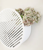 Diagonal Wall Basket White
