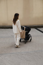 Ecru Teddy Mom Bag