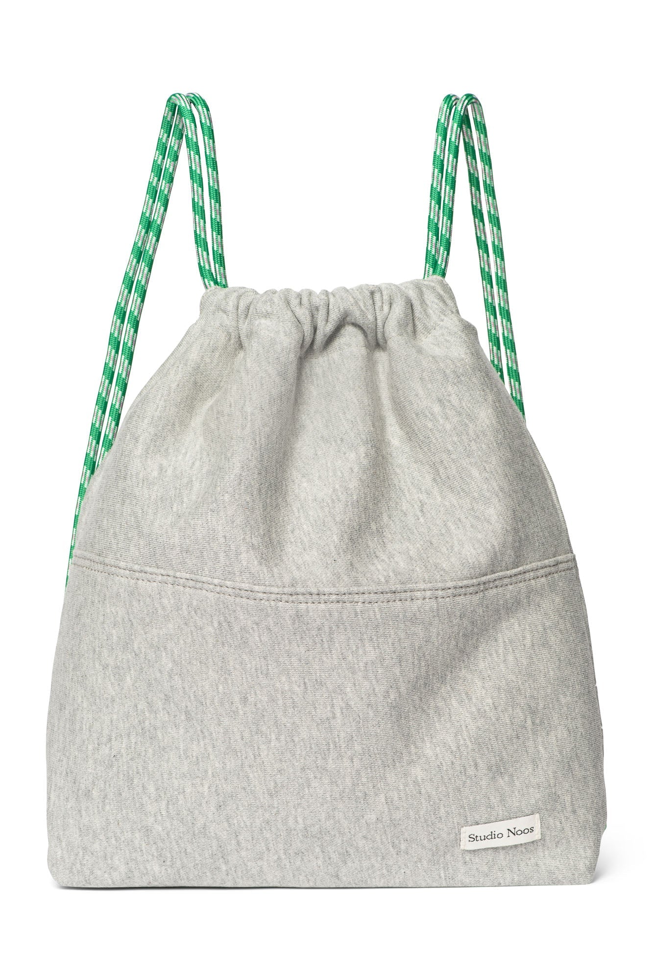 Grey Jersey Gym Bag