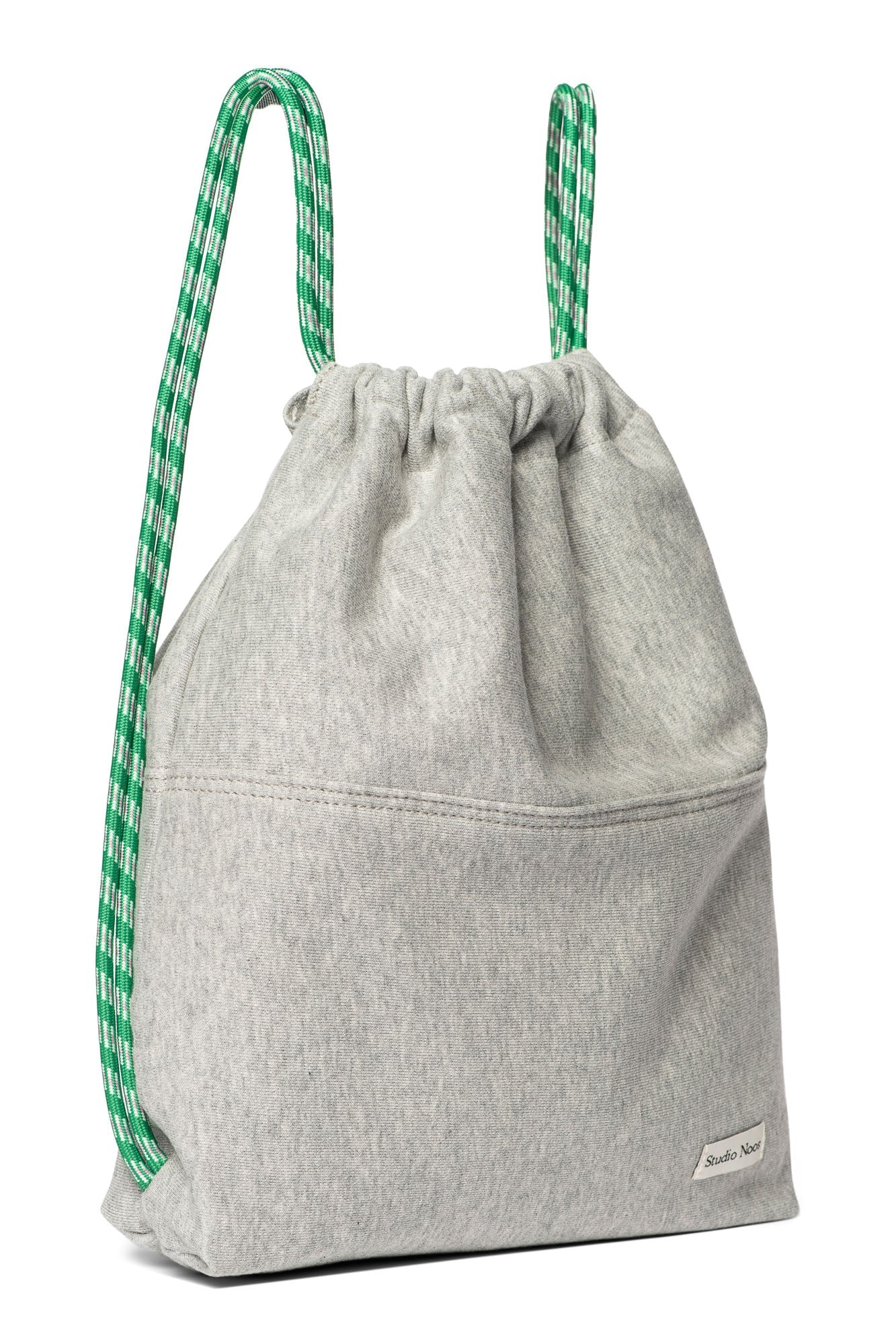 Grey Jersey Gym Bag