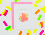 So Happy For You Confetti-filled Card