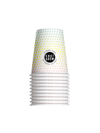 Rainbow Dot Party Cups
