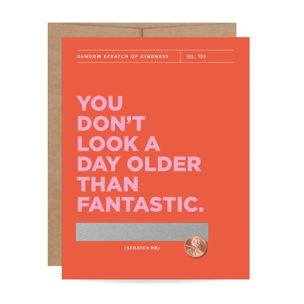 Fantastic Scratch-off Card